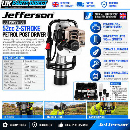 Jefferson stroke petrol post - stroke,