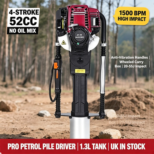 Stroke post driver petrol - post,